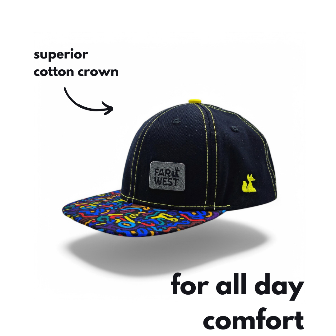 Midnight Hues // Snapback Cap