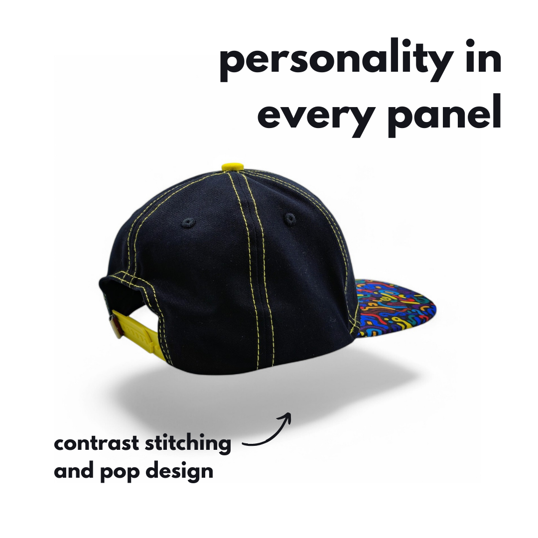 Midnight Hues // Snapback Cap