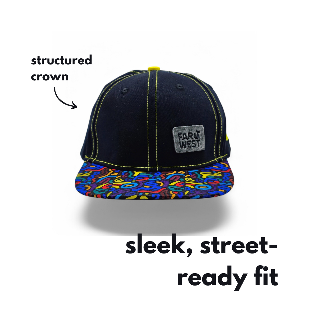 Midnight Hues // Snapback Cap