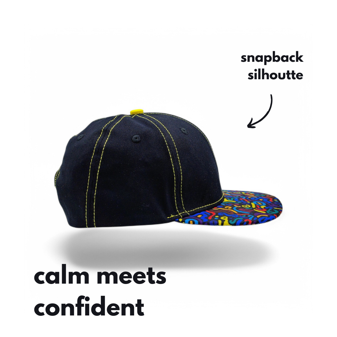 Midnight Hues // Snapback Cap