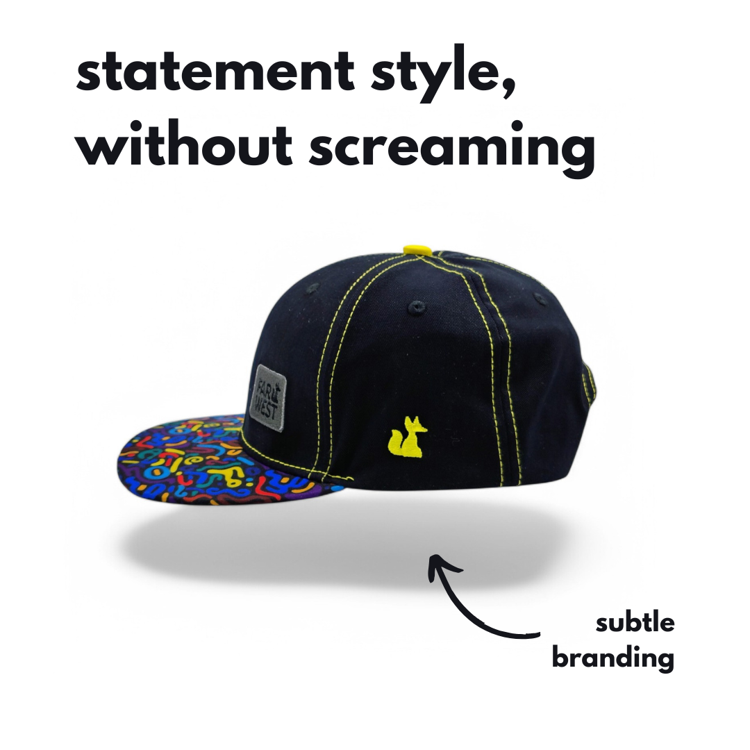 Midnight Hues // Snapback Cap