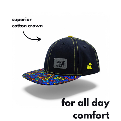 Midnight Hues // Snapback Cap