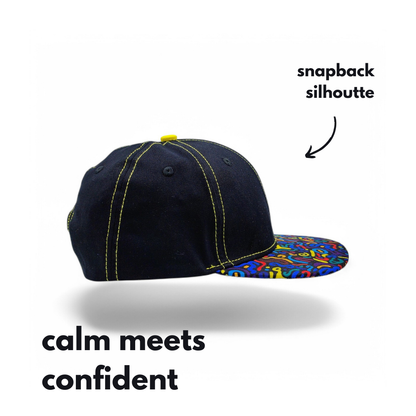 Midnight Hues // Snapback Cap