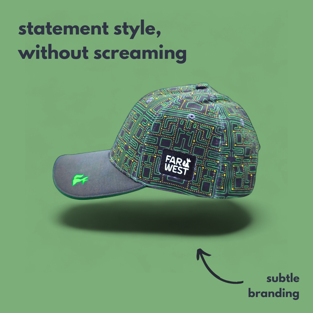 Grid // Baseball Cap