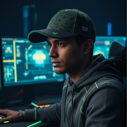 Grid // Baseball Cap